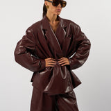ANNIE BLAZER BORDEAUX