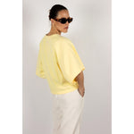 AMANDINE COCO01 T-SHIRTS YELLOW
