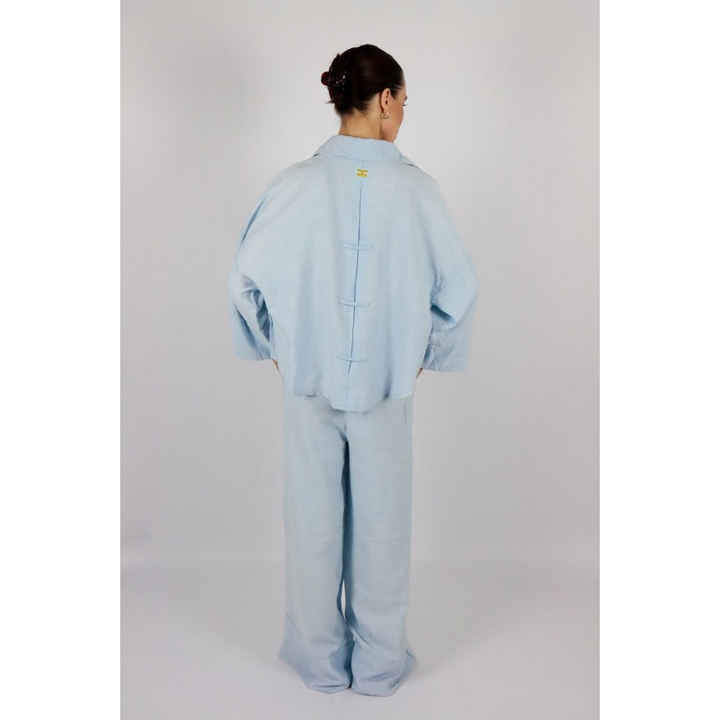 AMANDINE ELLA BLOUSES BLUE