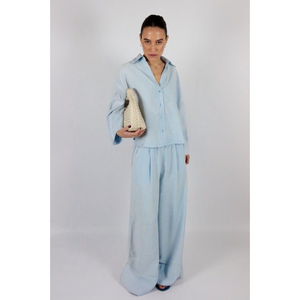 AMANDINE ELLA BLOUSES BLUE
