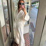 AMANDINE ELLA BLOUSES ECRU