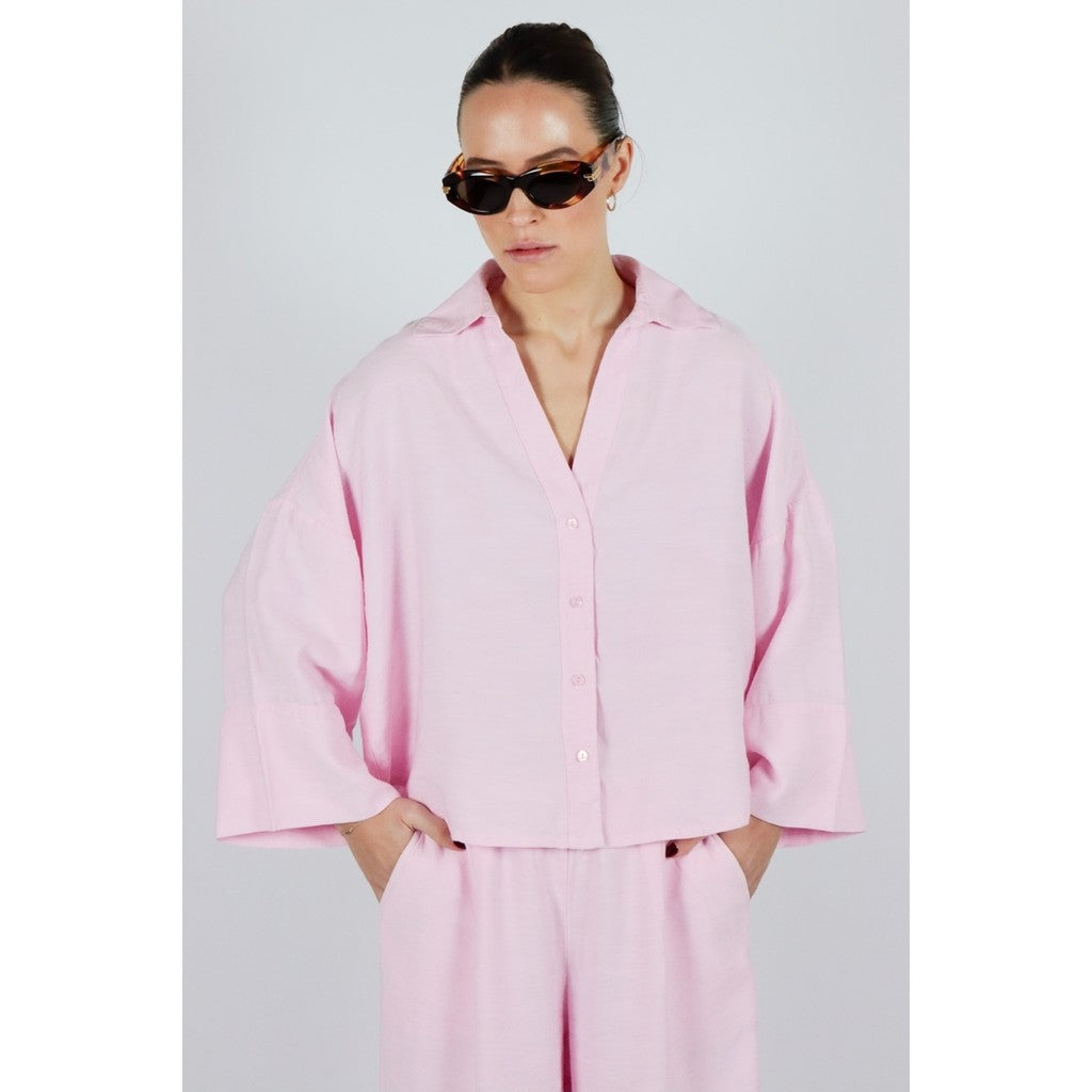 AMANDINE ELLA BLOUSES PINK