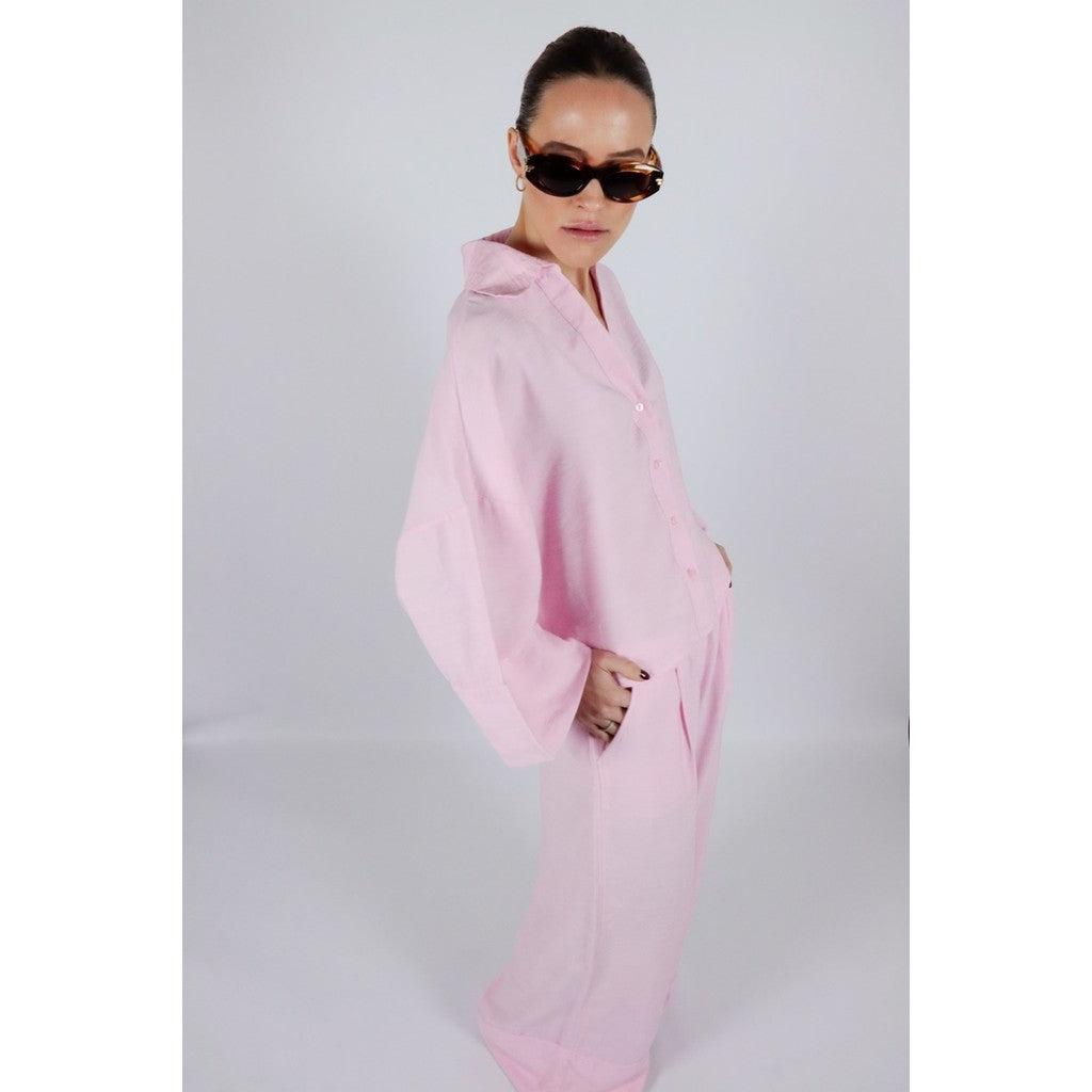 AMANDINE ELLA BLOUSES PINK