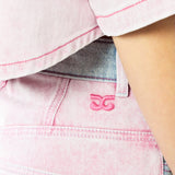AMANDINE EVA JEANS BLUE/PINK