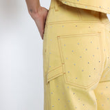 AMANDINE EVA JEANS YELLOW