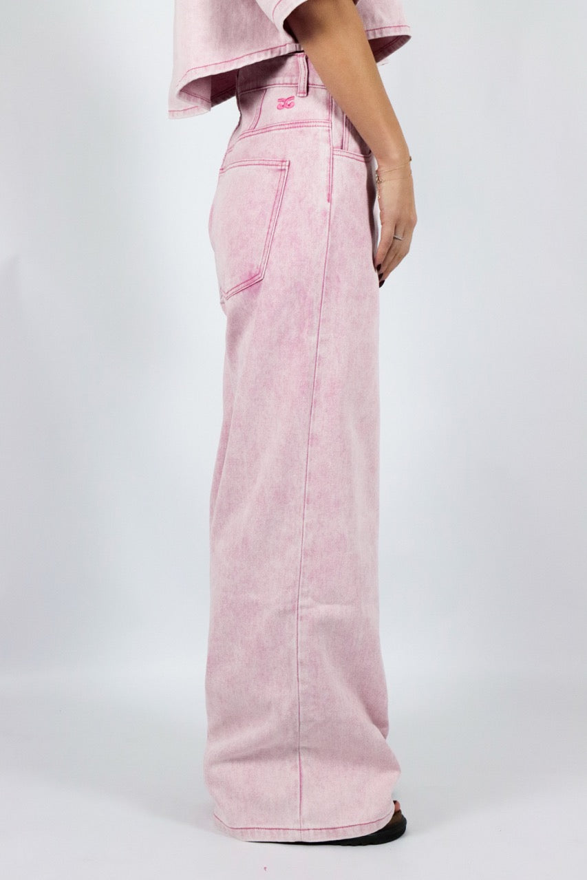 AMANDINE EVA JEANS PINK