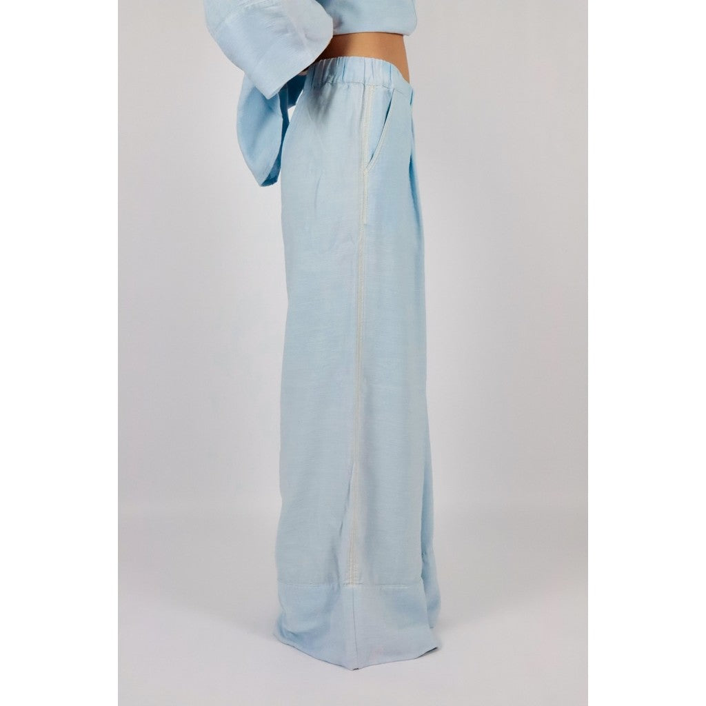 AMANDINE IRENE TROUSERS BLUE