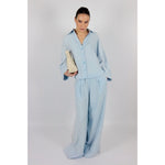AMANDINE IRENE TROUSERS BLUE