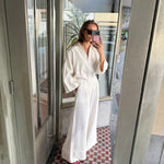 AMANDINE IRENE TROUSERS ECRU